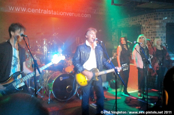 Glen Matlock & The Philistines. Yales Central Station, Wrexham.